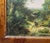 Wood Late 20th Century Landscape Painting in Modern Frame For Sale - Image 7 of 8