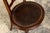 1930s French Art Deco Walnut Dining Chairs With Leather Seats, Set of 8 For Sale - Image 17 of 18