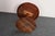 Mid-Century Modern Solid Walnut Tulip Style Pedestal Side Table by Prodelco For Sale - Image 9 of 18