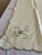 Ivory Vintage Ivory Cotton Napkins With Gray Floral Embroidery, Set of 8 For Sale - Image 8 of 8