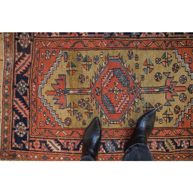 :: Hexagonal serrated leaf interior medallion it barber pole coloration. Long stemmed finials atop an unusual gold ochre...