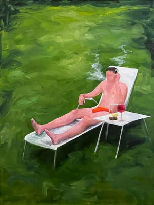 Another Day Off by Kory Alexander, Contemporary Painting