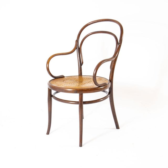 No. 14 Armchair by Michael Thonet for Gebrüder Thonet, 1900s For Sale - Image 13 of 13