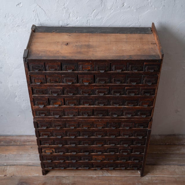 Oak Haberdashery Cabinet, c.1930 For Sale - Image 13 of 15