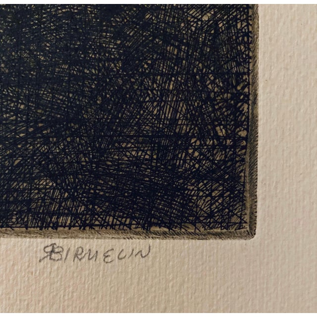 Robert A. BirmelinSpeedometer, American Modernist Abstract Etching For Sale - Image 4 of 6