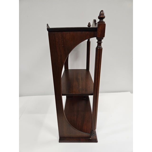 Brown Georgian Mahogany Etagere - Ferguson Brothers For Sale - Image 8 of 15