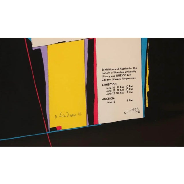 Richard Linder- Pop Art Silkscreen Alliance in Art 1968 For Sale - Image 4 of 8