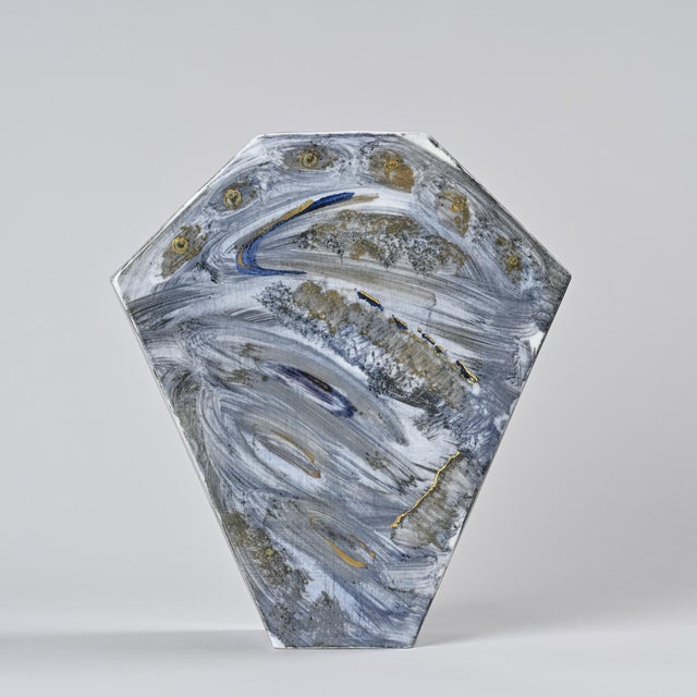 Painted Porcelain Vase, La Borne, France, 1990s For Sale - Image 14 of 14