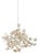 With a lyrical profile of fluttering discs that favor the leaves of its namesake plant, the Lunaria Chandelier is made of...