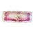Antique p.t. Germany Tettau Porcelain Celery Dish, Magenta Floral Relish Tray, Circa 1902 For Sale