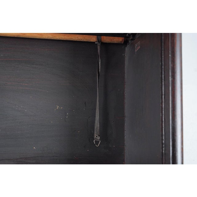 Wood Antique Oak Globe Wernicke Barrister Bookcase For Sale - Image 7 of 15