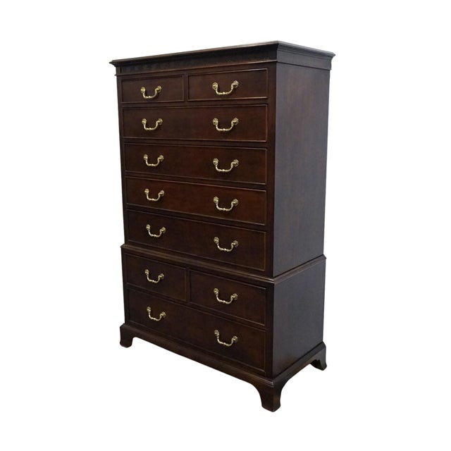 CENTURY FURNITURE Solid Mahogany Traditional Style 42" Chest on Chest 62.75" High 42.75" Wide 20.25" Deep We specialize in...