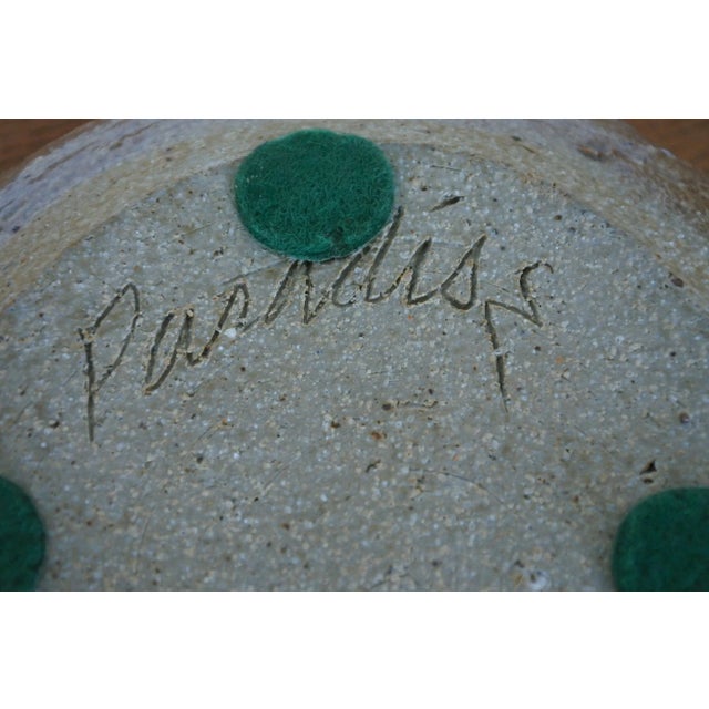 Gray Mid-Century Decorative Ceramic Dish by Phillip H. Paradise, 1950s For Sale - Image 8 of 10