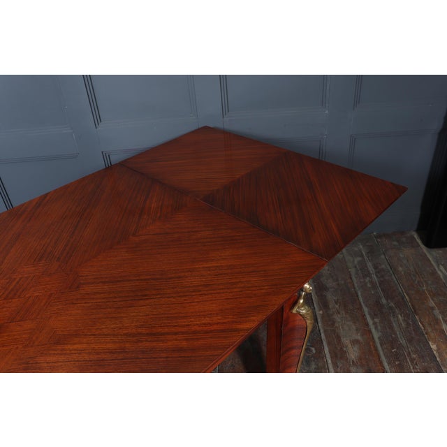 French Art Deco Rosewood Dining Table, 1925 For Sale - Image 17 of 18
