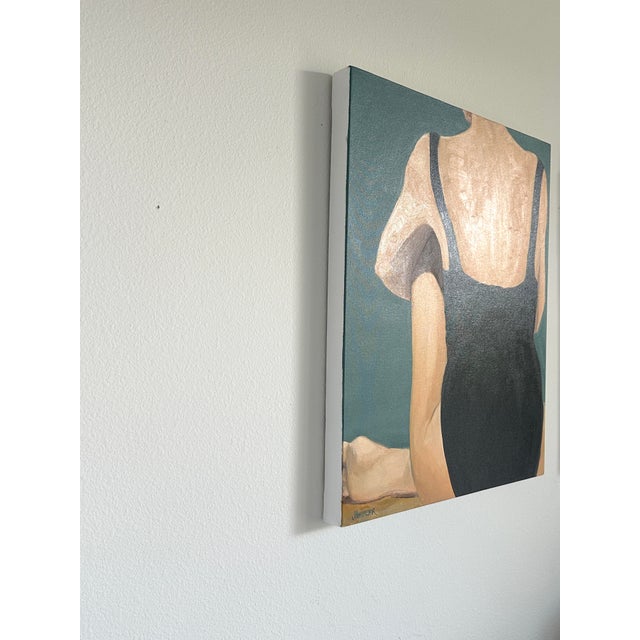 "Serenity" Modern Original Oil Painting, by Jennifer Hohlfelder For Sale In Denver - Image 6 of 9