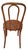 Brown Early 20th Century Pr. Vienna Secessionist Bentwood Cafe Bistro Chairs by Thonet For Sale - Image 8 of 14