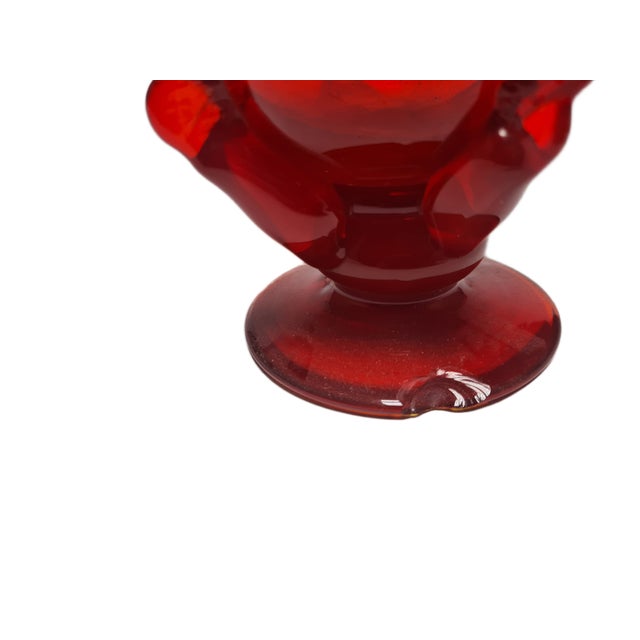 Vase by J. Słuczan-Orkusz for Cracow Institute for Glassworks, Poland, 1970s For Sale - Image 11 of 18