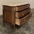 Wood Antique French Louis XVI Neoclassical Marble Top Walnut Commode For Sale - Image 7 of 16