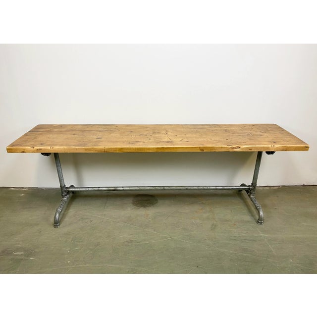 Industrial Dining Table, 1960s For Sale - Image 10 of 10