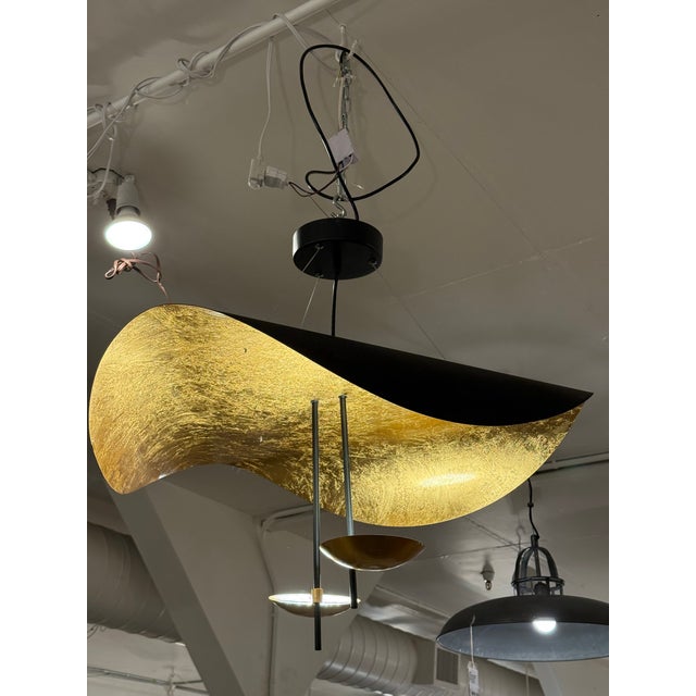 Enzo Catellani for Catellani & Smith Lederam Manta Pendant For Sale - Image 11 of 12
