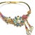 Contemporary Bochic "Orient" Opal, Multi Sapphires & Rubies Necklace Set In 18K Gold & Silver For Sale - Image 3 of 7