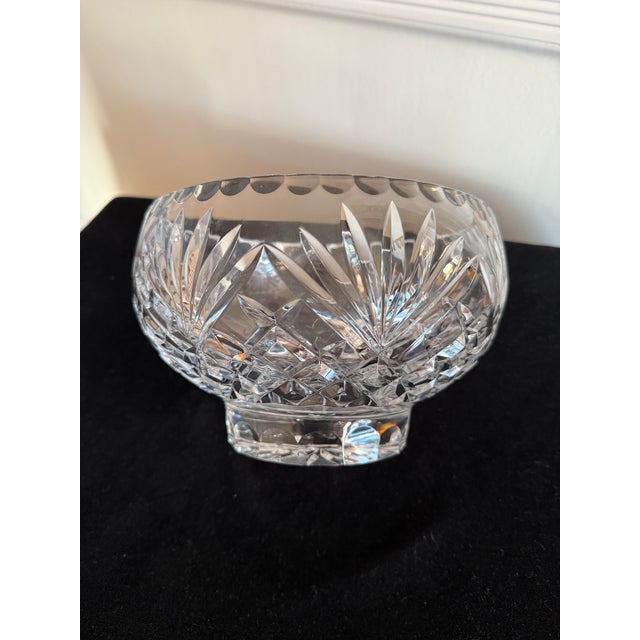 Beautiful vintage Essex footed rose bowl. This piece is created with the finest quality Hand Cut Crystal for ultimate...