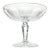 1940s Vintage Kosta-Boda Crystal Panel Coupe Compote Stem Bowl For Sale