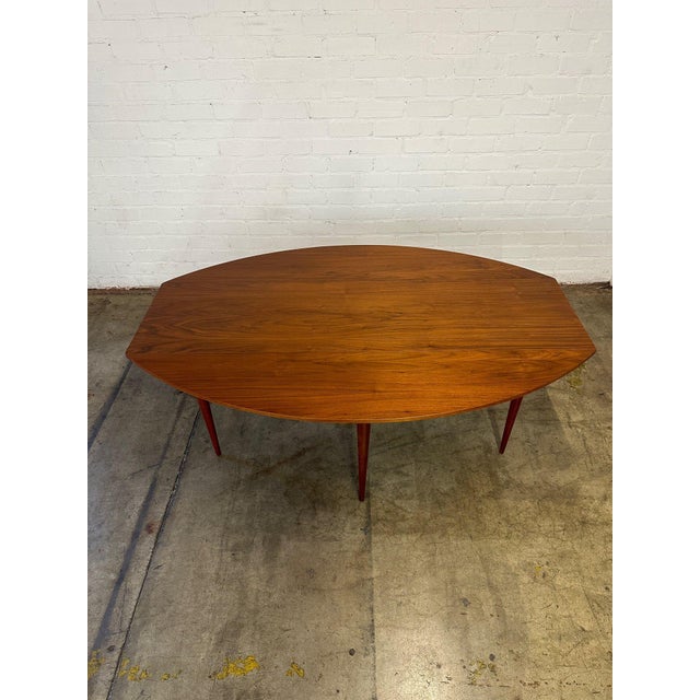 Wood 1960s Dining Table Attributed to Edward Wormely For Sale - Image 7 of 10
