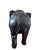 Wood Vintage Ashanti Elephant Wooden Sculpture Ghana 13" H For Sale - Image 7 of 8