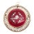 14 Karat Contemporary Brooch and Pendant With Pearls For Sale