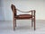 Danish Safari Armchair in Leather from Skipper's Furniture, 1970s For Sale - Image 4 of 17