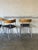 Oak Stacking Chairs Set of 4 Mid-Century Modern 1970s For Sale - Image 11 of 13