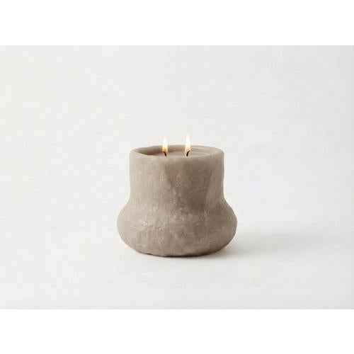 White White Kaen Candle by Monics+Vieira For Sale - Image 8 of 11