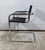 1970s Chromed Metal Chair in Black Leather by Breuer, 1970 For Sale - Image 5 of 18