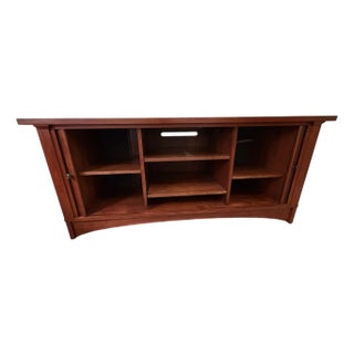 Stickley Style Cherry Console Table For Sale