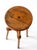 Antique Round Wood Stool Side Table For Sale - Image 12 of 18
