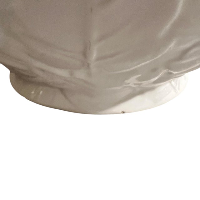 Vintage White Ironstone Acorns and Leaves Soup Tureen For Sale - Image 6 of 9