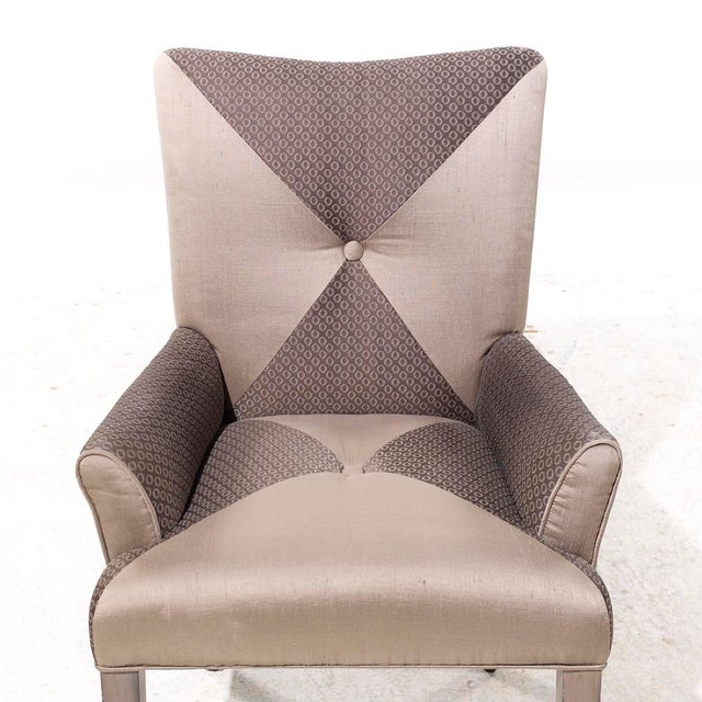 Sally Sirkin Lewis for J Robert Scott Dining Chairs - Set of 10 For Sale - Image 9 of 9