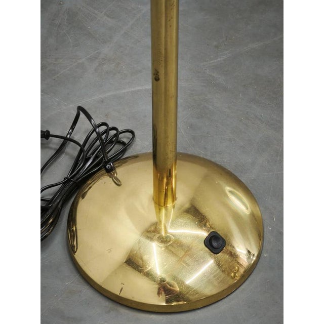 Bubble Glass and Brass Floor Lamp from Kamenicky Senov, 1970s For Sale - Image 6 of 11