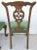 Wood 1800's English Oak Hand Carved Ball Claw Chippendale Dining Chairs-Set of 5 For Sale - Image 7 of 13