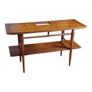 Beautiful Rare 1950's Lane Copenhagen Console / Sofa Table For Sale