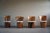 1980s Scandinavian Modern Stump Dining Chairs, Sweden, 1980s, Set of 4 For Sale - Image 5 of 18