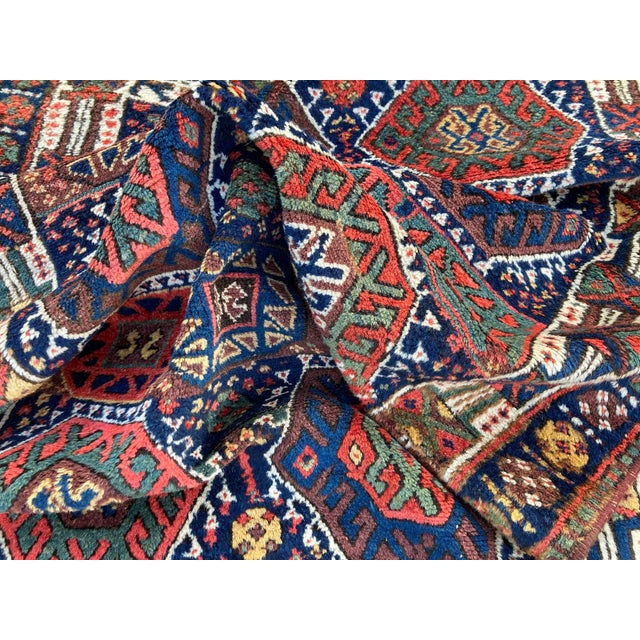 Antique Kurdish Rug, 1890s For Sale - Image 17 of 18