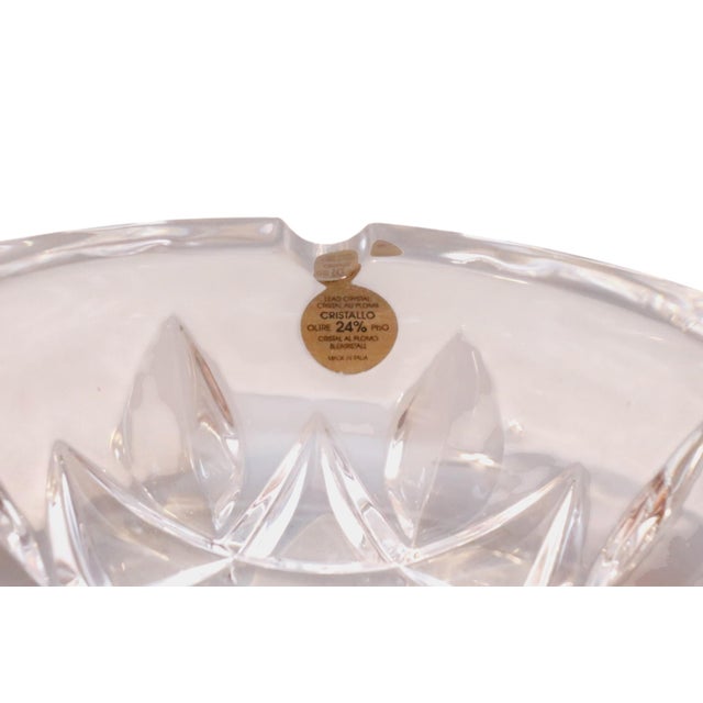 1970s Italian Royal Crystal Rock Ashtray For Sale - Image 5 of 5