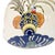Mid-Century Chinese Kutani-Style Reclining Cat Figurine 10.5" For Sale - Image 9 of 12