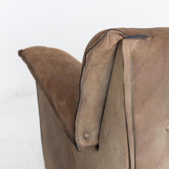 Brown Lauriana Armchairs by Afra and Tobia Scarpa for B&B Italia, 1970, Set of 2 For Sale - Image 8 of 12