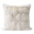 18-Inch Natural Imitation Fox Fur Throw Pillow For Sale