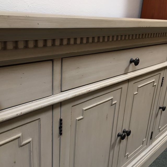 Restoration Hardware Antique White Finished St. James Credenza Chairish