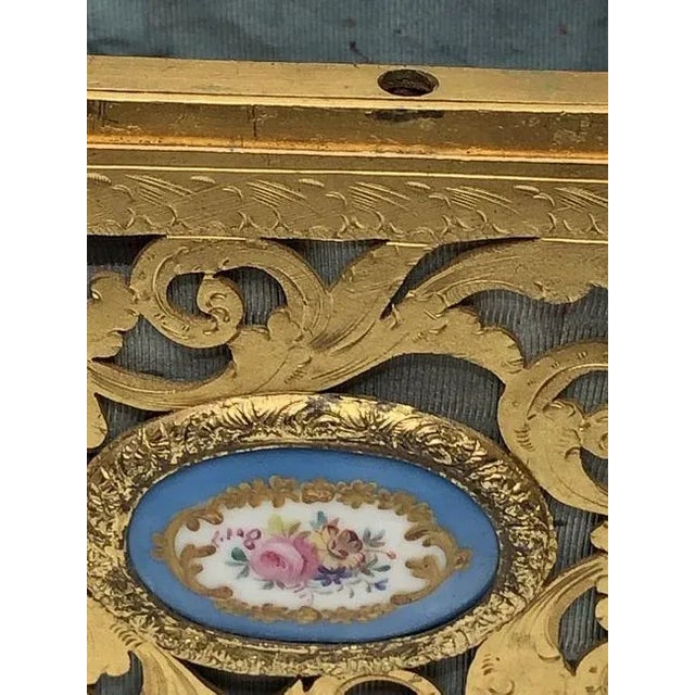 Antique French Brass Jewelry Box For Sale - Image 4 of 6
