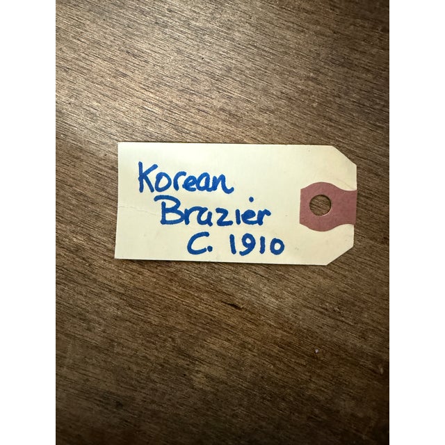 Early 20th Century Korean Brazier/Hibachi, Circa 1910 For Sale - Image 4 of 12